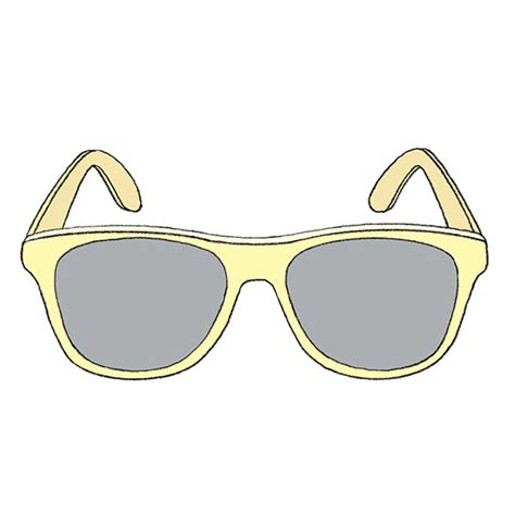 how to draw easy sunglasses|how to draw cool sunglasses.